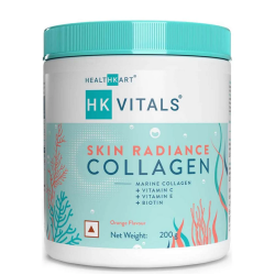 HealthKart HK Vitals Skin Radiance Collagen, 200 g, Orange